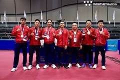 Bóng bàn Việt Nam khép lại SEA Games 33 với 3 huy chương
