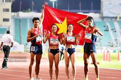 Đội tuyển điền kinh Việt Nam nhận "mưa tiền thưởng" chiều nay