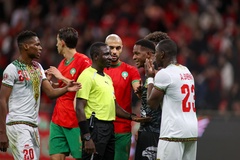 Kết quả Cúp châu Phi: Marốc bị cầm hoà trong trận đấu có 2 quả phạt đền từ VAR