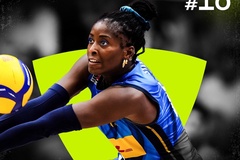 Sylla được FIVB vinh danh là VĐV bóng chuyền nữ xuất sắc thứ 10 thế giới trong năm 2025