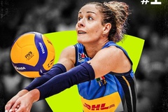 Monica De Gennaro trở thành VĐV bóng chuyền xuất sắc nhất năm 2025