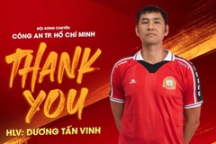 Công An Tp,Hồ Chí Minh chia tay HLV Dương Tấn Vinh