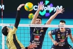 Lube bước vào trận Champions League tại Bỉ mà không có Alex Nikolov