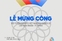 Lễ mừng công đoàn Esports FC Online và Liên Quân Mobile tại SEA Games 33