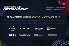 Esports Nations Cup 2026 chính thức lộ diện: Giải đấu quốc gia quy mô lớn nhất lịch sử thể thao điện tử