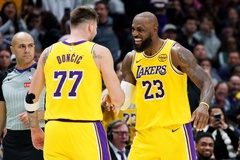 LeBron James và Luka Doncic cùng ghi 30 điểm, Lakers thắng thuyết phục Pelicans