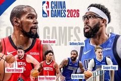 Sự trở lại của NBA tại Trung Quốc: Macao đăng cai 2 trận đấu giữa Dallas Mavericks và Houston Rockets