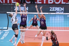 Zeren Spor thắng áp đảo Dresden SC, khẳng định tham vọng ở CEV Champions League nữ