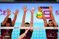 Ziraat Bankası áp đảo Berlin, Lublin thắng nghẹt thở trong loạt trận CEV Champions League