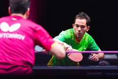 Hugo Calderano sớm chia tay WTT Champions Doha 2026 sau màn rượt đuổi nghẹt thở