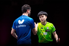 WTT Champions Doha 2026 ngày 3: Lin Yun-Ju chiến thắng áp đảo trước Dimitrij Ovtcharov