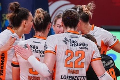 Osasco thắng “trắng” Tijuca, khép lại vòng đấu Superliga nữ Brazil đầy thuyết phục