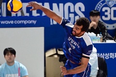 Samsung Fire & Marine quật ngã KEPCO sau 5 set nghẹt thở, Ahi bùng nổ với 35 điểm