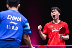 Lin Shidong gục ngã, Jang Woojin hiên ngang vào chung kết WTT Champions Doha 2026