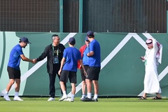 Chủ tịch VFF bất ngờ tới sân tập U23 Việt Nam trước trận gặp Saudi Arabia