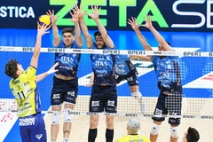 Modena hạ gục Trento, các ứng viên sáng giá giữ vững phong độ tại SuperLega
