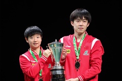 Bộ đôi bóng bàn số 1 thế giới Wang Chuqin – Sun Yingsha tái xuất Singapore Smash 2026