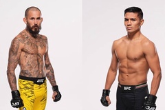 Hạng gà chuyển động: Marlon Vera chạm trán David Martinez tại UFC Mexico