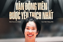 “Khủng long” bóng chuyền Thanh Thúy giành danh hiệu VĐV được yêu thích nhất Cúp Chiến thắng 2025