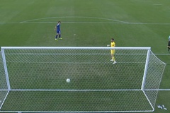 Thủ môn U23 Jordan “gáy” quá sớm và dâng tấm vé vào bán kết cho U23 Nhật Bản