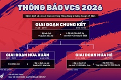 VCS 2026 chốt thời điểm khởi tranh: Sân chơi đỉnh cao mở rộng cho LMHT Việt Nam