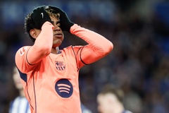 Barcelona hứng chịu cú sốc sau 5 lần đưa bóng trúng khung gỗ