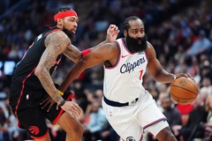  James Harden bùng nổ hiệp phụ, LA Clippers nối dài mạch thắng lên con số 5