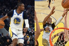 Sau 1 tháng bị "nhốt" trên ghế dự bị, Jonathan Kuminga tái xuất ấn tượng cho Golden State Warriors