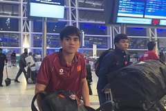 U23 Việt Nam chợp mắt vội, 1 giờ sáng ra sân bay về nước