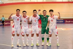 Futsal Việt Nam toàn thắng, rộng cửa vào tứ kết châu Á 2026