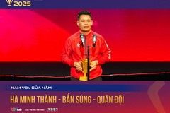 Xạ thủ U40 Hà Minh Thành nhận danh hiệu VĐV nam của năm Cúp Chiến Thắng 2025
