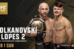 Trực tiếp UFC 325: Alexander Volkanovski vs. Diego Lopes 2