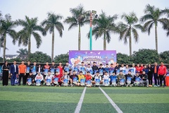 Lần đầu tiên sinh viên Việt Nam thi đấu bóng đá theo mô hình thể thao số (Phygital Football)