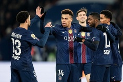 Doue tái hiện kỳ tích giúp PSG ngược dòng ngoạn mục tại Champions League