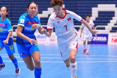 Futsal nữ Việt Nam rộng cửa vào bán kết sau chiến thắng trước Philippines
