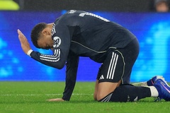 Real Madrid có nguy cơ mất Mbappe trong cuộc tái đấu Benfica ở Champions League