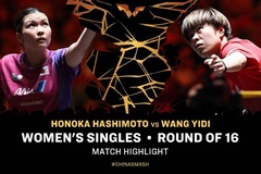 Khi phòng ngự thuần túy gặp hỏa lực hàng đầu của bóng bàn Trung Quốc: Vì sao Hashimoto thua trắng 0-3?