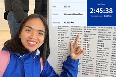 Ngọc Hoa cải thiện thành tích, xếp hạng 60 ở Tokyo Marathon 2026