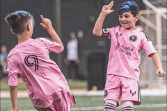 Con trai Messi gây sốt mạng xã hội với bàn thắng ngoạn mục