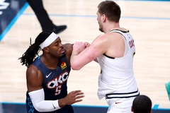 Căng thẳng leo thang: HLV Nuggets tố cáo Lu Dort cố tình triệt hạ siêu sao số 1 NBA Nikola Jokić