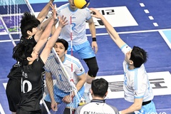 Korean Air và Hyundai Capital tạo cuộc đua song mã hấp dẫn giải bóng chuyền VĐQG Hàn Quốc