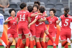 Tuyển nữ CHDC Triều Tiên đại thắng ngày trở lại Asian Cup sau 16 năm