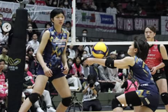 Highlight giải bóng chuyền VĐQG Nhật Bản: Bích Thuỷ ghi 9 điểm trước đối thủ mạnh