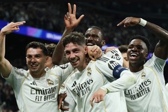 Valverde lập hat-trick như Mbappe, Real Madrid vùi dập Man City