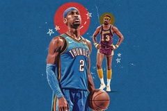 Cột mốc lịch sử: Shai Gilgeous-Alexander phá vỡ kỷ lục 63 năm của Wilt Chamberlain