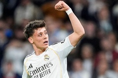 Guler lập siêu phẩm cho Real Madrid từ cự ly 65 mét gây choáng váng giới hâm mộ