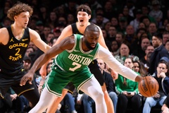 Cột mốc đáng nhớ: Jaylen Brown ghi danh vào ngôi đền huyền thoại của Boston Celtics