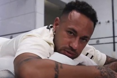 Phản ứng của Neymar trong buổi  livestream sau khi không được triệu tập vào tuyển Brazil