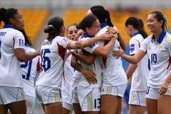 Philippines lần thứ hai liên tiếp giành vé dự World Cup nữ