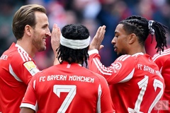 Bayern Munich chỉ còn cách kỷ lục vô tiền khoáng hậu 5 bàn thắng nữa!